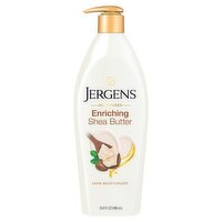 Jergens Oil-Infused Enriching Shea Butter 24-Hour Moisturizer, 16.8 fl oz, 16.8 Fluid ounce