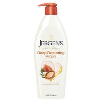 Jergens Argan Oil-Infused Deep Restoring 24Hr Moisturizer, 16.8 fl oz, 16.8 Fluid ounce