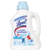 Lysol Free & Clear Laundry Sanitizer, 90 fl oz