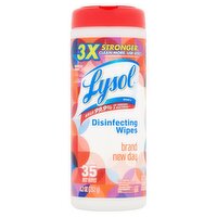 Lysol Brand New Day Tropical Scent Disinfecting Wipes, 35 count, 8.2 oz