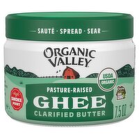 Organic Valley Clarified Butter Ghee, 7.5 oz