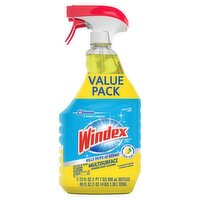 Windex Citrus Fresh Scent Multisurface Disinfectant Cleaner Value Pack, 23 fl oz, 2 count