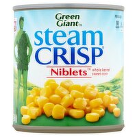 Green Giant Steam Crisp Niblets Whole Kernel Sweet Corn, 11 oz, 11 Ounce