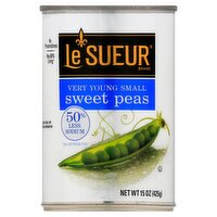 Le Sueur Very Young Small Sweet Peas, 15 oz