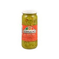 Gonsalves Hot Pepper Rings, 16 fl oz