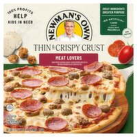 Newman's Own Meat Lovers Thin & Crispy Crust Pizza, 17.1 oz