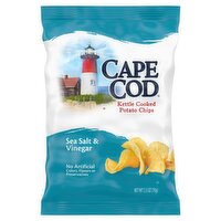 Cape Cod Sea Salt & Vinegar Kettle Cooked Potato Chips, 2.5 oz