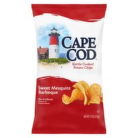 Cape Cod Sweet Mesquite Barbeque Kettle Cooked Potato Chips, 7.5 oz