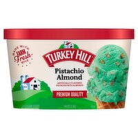 TURKEY HILL Pistachio Almond Frozen Dairy Dessert, 1.44 qt, 46 Fluid ounce