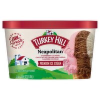 TURKEY HILL Neapolitan Premium Ice Cream, 1.44 qts