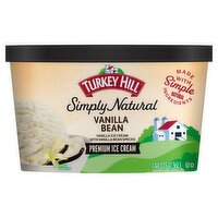  TURKEY HILL Simply Natural Vanilla Bean Premium Ice Cream, 1.44 qts