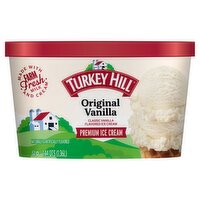 TURKEY HILL Original Vanilla Premium Ice Cream, 1.44 qts, 46 Fluid ounce