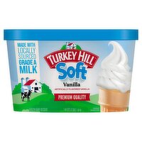 Turkey Hill Soft Vanilla Frozen Dairy Dessert, 1.44 qts