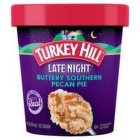 Turkey Hill Late Night Buttery Southern Pecan Pie Ice Cream, 14 fl oz