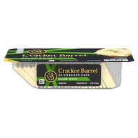 Cracker Barrel Cracker Cuts Sharp White Cheddar Cheese Cuts, 24 count, 7 oz