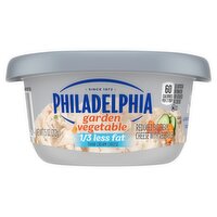 Philadelphia Garden Vegetable Reduced Fat Cream Cheese with Vegetables, 7.5 oz, 212 Gram