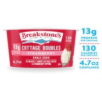 Breakstone's Strawberry Small Curd Cottage Doubles, 4.7 oz