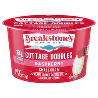 Breakstone's Cottage Doubles Lowfat Cottage Cheese & Raspberry Topping, 4.7 oz