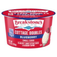 Breakstone's Blueberry Small Curd Cottage Doubles Cheese, 4.7 oz, 4.7 Ounce