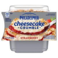 Philadelphia Strawberry Cheesecake Desserts with Graham Crumble, 2 count, 6.6 oz