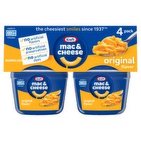 Kraft Original Flavor Macaroni & Cheese Sauce Mix, 2.05 oz, 4 count