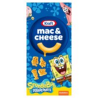 Nickelodeon Kraft Mac & Cheese SpongeBob SquarePants Pasta & Cheese Sauce Mix, 5.5 oz