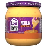 Taco Bell Medium Salsa Con Queso Cheese Dip, 15 oz