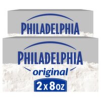 Philadelphia Original Cream Cheese, 8 oz, 2 count