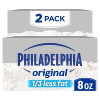 Philadelphia Original Neufchatel Cheese, 8 oz, 2 count
