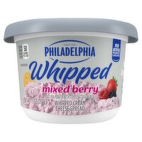 Philadelphia Mixed Berry Whipped Cream Cheese Spread, 7.5 oz, 7.5 Ounce