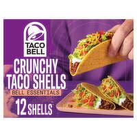 Taco Bell Bell Essentials Crunchy Taco Shells, 12 count, 4.5 oz