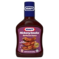 Kraft Slow-Simmered Hickory Smoke Barbecue Sauce, 17.5 oz