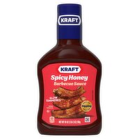 Kraft Slow Simmered Spicy Honey Barbecue Sauce, 18 oz, 18 Ounce