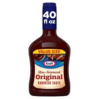 Kraft Slow Simmered Original Barbecue Sauce Value Size, 40 oz