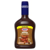 Kraft Hint of Honey Barbecue Sauce Value Size, 40 oz, 40 Ounce