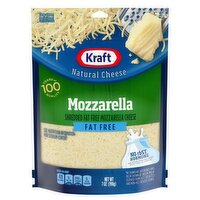 Kraft Shredded Fat Free Mozzarella Natural Cheese, 7 oz