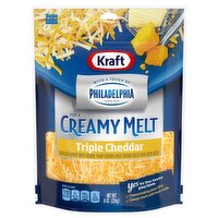 Kraft Shredded Triple Cheddar Cheese, 8 oz