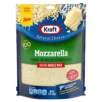 Kraft Mozzarella Natural Cheese, 8 oz