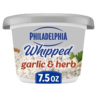 Philadelphia Garlic & Herb Whipped Cream Cheese Spread, 7.5 oz