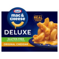 Kraft Deluxe Original Cheddar Mac Pasta & Cheese Sauce, 12 oz