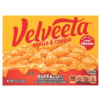 Velveeta Buffalo Style Flavored Shells Pasta with Cheese Sauce & Seasoning, 11 oz, 11 Ounce