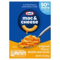 Kraft Original Flavor Macaroni & Cheese Sauce Mix, 11 oz