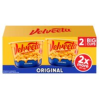 Velveeta Original Microwaveable Shell Pasta & Cheese Sauce, 5 oz, 2 count