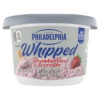 Philadelphia Strawberries & Cream Whipped Cheese Spread, 7.5 oz