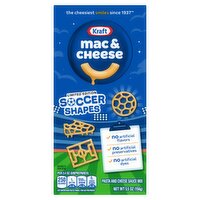 Kraft Mac & Cheese Soccer Shapes Pasta and Cheese Sauce Mix Limited Edition, 5.5 oz