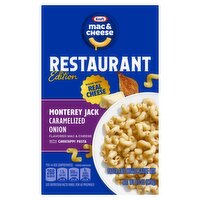 Kraft Mac & Cheese Monterey Jack Caramelized Onion Pasta and Cheese Sauce Mix, 9.5 oz