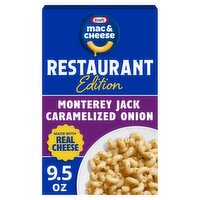 Kraft Mac & Cheese Monterey Jack Caramelized Onion Pasta and Cheese Sauce Mix, 9.5 oz