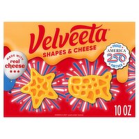 Velveeta USA and Star Shaped Pasta & Cheese Sauce, 10 oz
