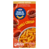 Kraft Mac & Cheese Chili Crisp Macaroni & Cheese Sauce Mix with Seasoning Limited Edition, 7.25 oz