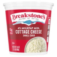 Breakstone's 4% Milkfat Min. Small Curd Cottage Cheese, 24 oz